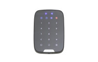 AJAX | Bedienfeld | LED-Statusanzeige | DESFire Kontaktlose Steuerung | Schwarz | KeyPad Plus