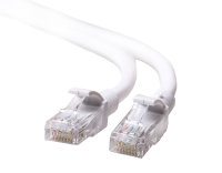 15m - CAT6 Netzwerk Patch Kabel Ethernet Patchkabel Cat 6 Gigabit LAN 10/100/1000Mbit/s weiß