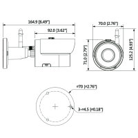 GOLIATH IP WLAN Kamera | 4 MP | 2.8 mm | Micro SD...